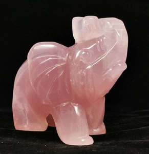 Carving ! Natural Rose Quartz Crystal Specimen Healing - Picture 1 of 10