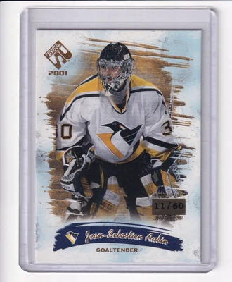 Jean-Sebastien Aubin 2000-01 Pacific Private Stock #78 Premiere Date /60 SP! - Image 1 of 2