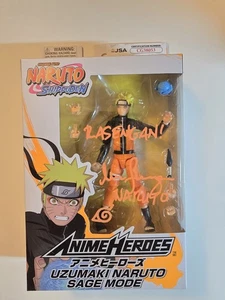 Anime Heroes Naruto Uzumaki Sage Mode Figure - Signed by Maile Flanagan w/ JSA - Picture 1 of 3