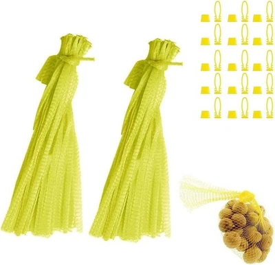 100 Piezas Bolsas para incubar huevos Fuerte Elástico Plástico 15 Pulgadas Bolsa de Malla Reutilizable para Foto 1 de 4