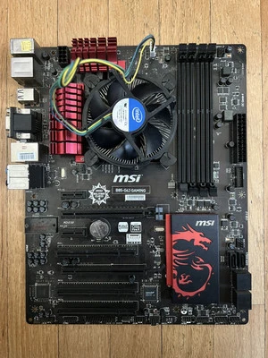 Материнская плата MSI B85-G43 ИГРОВАЯ LGA 1150 Intel B85 USB3.0 DDR3 ATX НЕ ПРОВОДИТСЯ - Изображение 1 из 2