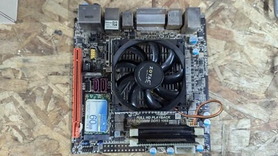 Placa madre ZOTAC D2550ITXS-B-U (D2550-ITX) Intel Atom D2550 mini itx Foto 1 de 4