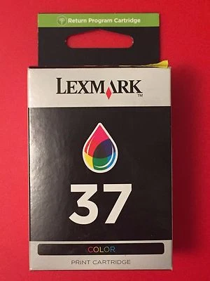 Genuine Lexmark 37 Colour Ink Cartridge 18C2140AAN - Image 1 of 2