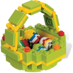 LEGO EASTER BASKET 40017 Set holiday eggs spring lime yellow girls - Picture 1 of 1