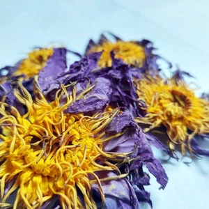 100% Organic Herba Dried Blue Lotus Flower (Nymphaea Caerulea)  for Healthy Life - Picture 1 of 7