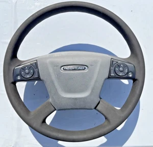 2018-2023 Real Carbon Fiber Freightliner Cascadia Steering Wheel - Picture 1 of 13