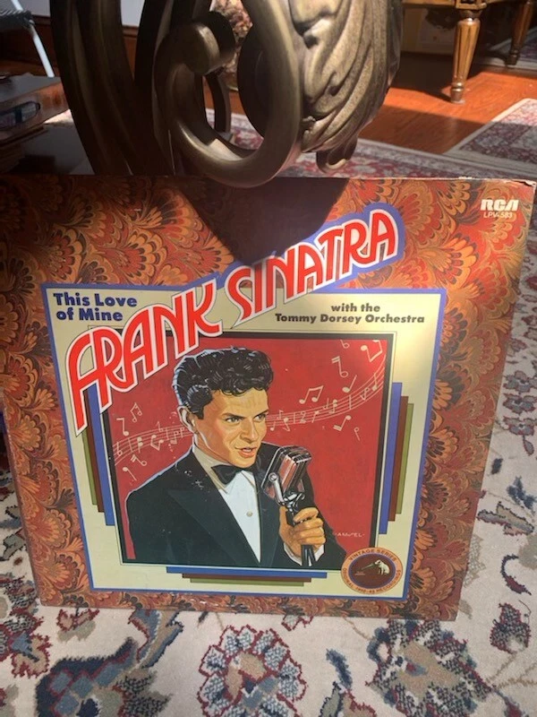 FRANK SINATRA TOMMY DORSEY THIS LOVE OF MINE 1972 VINYL LP VG - Image 1 of 1