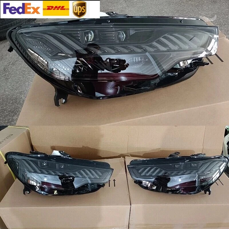 For Audi A6 C7 S6 RS6 2012-2015 LED DRL Headlight Assembly Start up Animation - Image 1 of 4