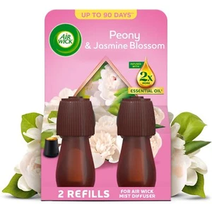 Air Wick Essential Mist Twin Refills Balancing Peony & Jasmine Pack 1 x 20ml ... - Picture 1 of 1