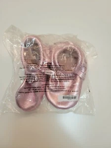 Freshly Picked Pink Metallic Children's Fringe Booties Moccasins Size 7. NWT - Picture 1 of 2