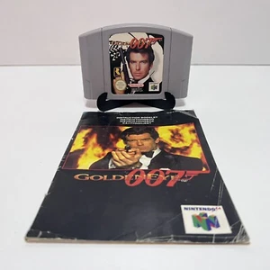 007 Goldeneye Cartucho y Manual - Nintendo 64 - PAL - Funciona - Imagen 1 de 6
