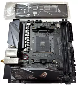 ASUS ROG Strix X470-I Gaming Desktop Motherboard - Picture 1 of 4