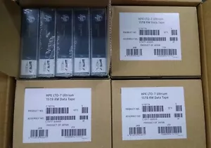 HP C7977A LTO-7 Ultrium7 Backup-Bandkassette (6,0 TB/15 TB) NEU einzelne Einheit - Bild 1 von 4