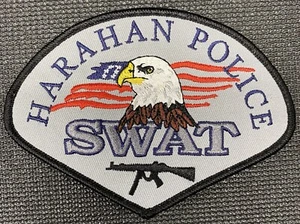 Harahan, Louisiana Police “SWAT” Uniform Shoulder Patch. - Picture 1 of 1