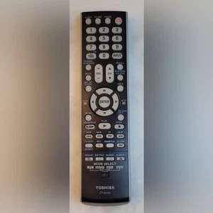 Mando a distancia original Toshiba CT 90302 TV DVD VCR probado funciona - Imagen 1 de 3