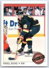 1992-93 O-Pee-Chee Premier Star Performers Pavel Bure Vancouver Canucks #10