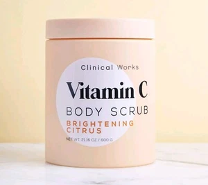 Clinical Works Vitamin C Körperpeeling ~ Aufhellende Zitrusfrüchte 670g - Bild 1 von 4