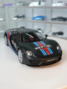 Porsche 918-Martini Alloy Car Model Black 1:18 - Picture 1 of 7