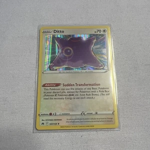 Pokemon TCG Crown Zenith - Ditto Holo RARE 107/159 Pack Fresh - Picture 1 of 2