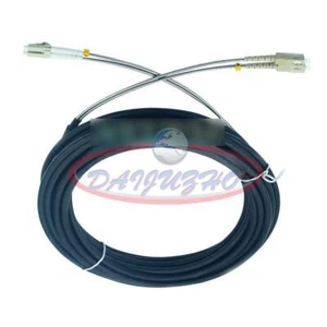 Outdoor Field Fiber Optic Patch Cord LC to SC Multi-Mode Duplex Fiber Cable 100M - Picture 1 of 7