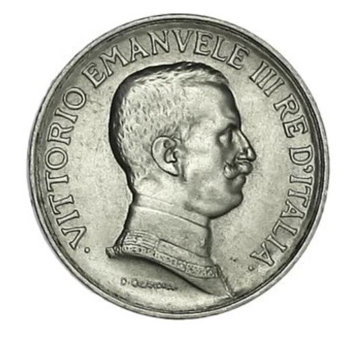 Vittorio Emanuele III 1 Lira Quadriga Briosa (1915 1916 1917) Vedi Tendina - Immagine 1 di 1