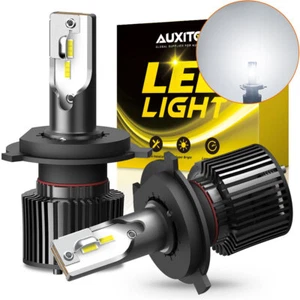 AUXITO 9003H4 CSP Headlight LED Bulb Conversion Kit High Low 8000LM 6500K 50W O - Picture 1 of 23