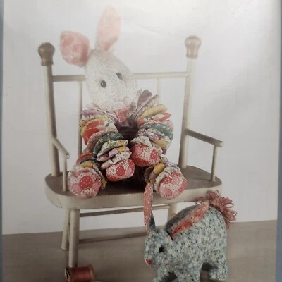 New Indygo Junction YO-YO BUNNY Sewing Craft Pattern by Karen Kottke IJ789 - Image 1 of 3