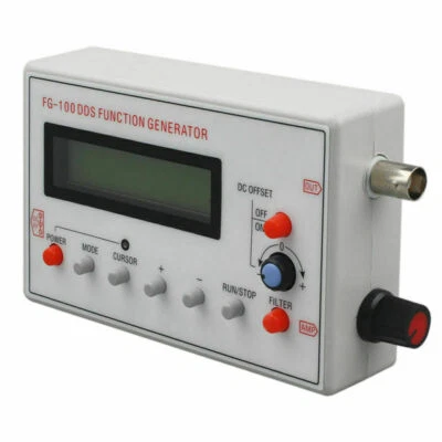 FG-100 DDS Sinus Signalgenerator Dreieck Rechteck 1HZ-500KHz Frequenz LCD1602 KG - Bild 1 von 4