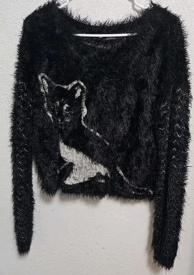 Suéter para mujer Guess Fuzzy Fox talla S  Foto 1 de 4