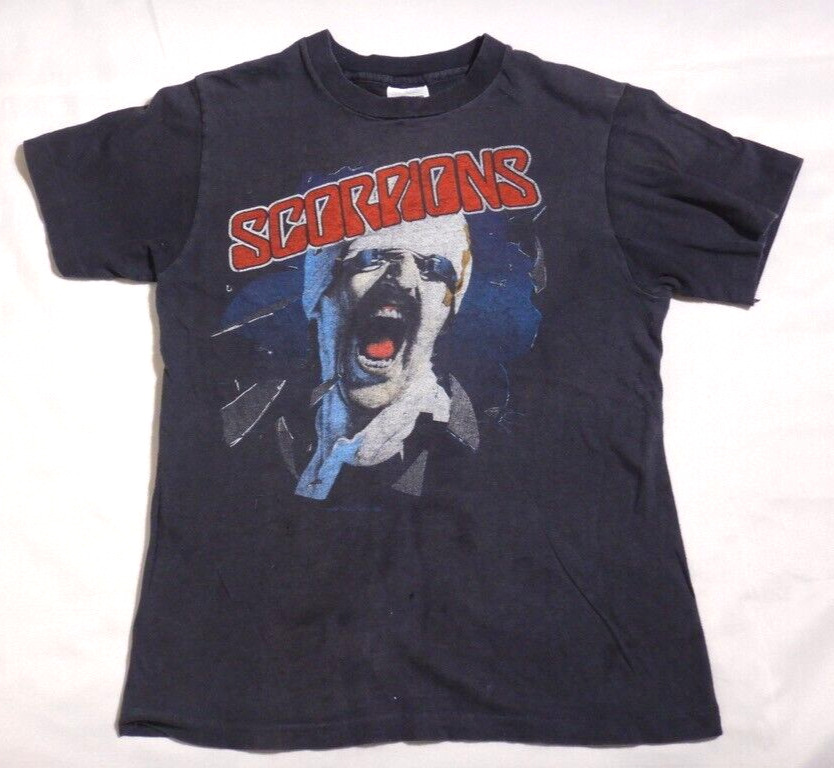 Scorpions Tour T Shirt In Men's Vintage T-Shirts for sale | eBay Scorpions Tour T Shirt In Men's Vintage T-Shirts for sale | eBay