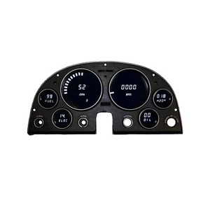 Corvette Digital Instrument Panel 1963-1967 Gauges Intellitronix WHITE - Picture 1 of 4