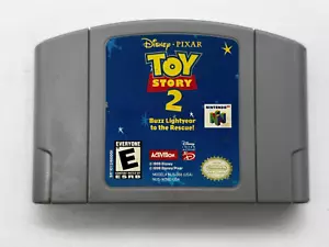 Toy Story 2 Disney Pixar Nintendo 64 N64 gioco originale autentico originale! - Foto 1 di 2