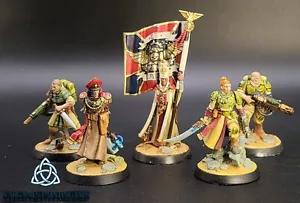 Painted Hell's Last set Astra Militarum Warhammer 40k Wargames - Picture 1 of 16