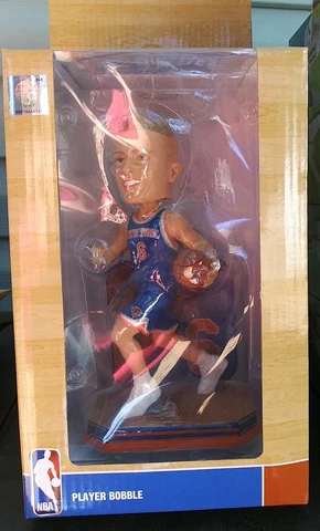 Kristaps Porzingis New York Knicks Name & Number Bobblehead NBA Cover