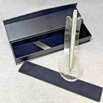 Parker 45 Flighter Stainless Steel & Chrome Trim Mechanical Pencil 🇺🇸 Working - Image 1 of 4