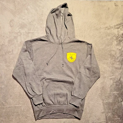 MV Sport J.M. Moletom com capuz Light and Sons cinza médio novo sem etiquetas - Imagem 1 de 3