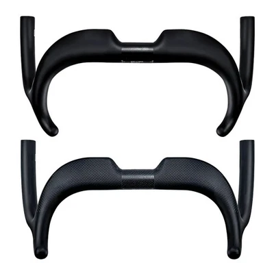 Carbon Track Road Bicycle Handlebar TT Fixed Gear Bike Handlebar 31.8MM - Image 1 of 4