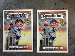 2023 Topps GPK X MLB Boy Anthony (Anthony Volpe) 23a 23b Atta Boy Big Apple - Bild 1 von 2