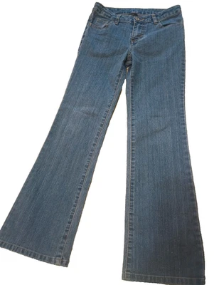 girls jeans size 10 faded glory - Image 1 of 4