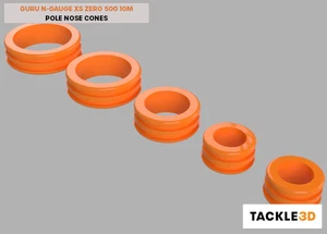Guru N-Gauge XS Zero 500 10m Margin Pole Nose Cones - Pole Nose Protection Bungs - Picture 1 of 15