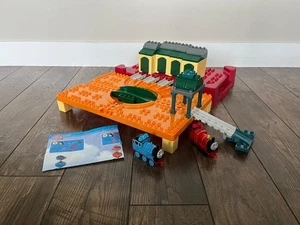 Mega Bloks 10573 Thomas & Friends Train Tidmouth Shed Building Set James RARE - Picture 1 of 10