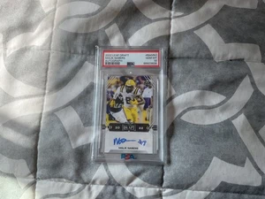 2022 Leaf Draft Malik Nabers Autograph Gem Mt PSA 10 #bamn1 - Picture 1 of 2