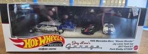 Hot Wheels Premium Boxed Set Jay Leno's Garage Incl. /2017 Ford GT w/RR - Picture 1 of 7