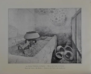 Antique Ancient Rome Roman Pompeii House of Vettii Art Print 1910 - Picture 1 of 16