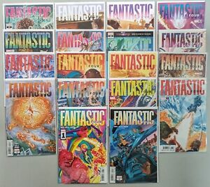 Fantastic Four #1-18 (2022 Marvel Comic Set Ryan Noth Alex Ross Covers) VF+/NM