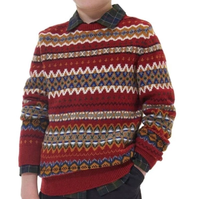 Suéter Barbour® Estuche Fair Isle para niños | XL | $100 Foto 1 de 4