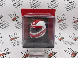 DIE CAST " CLAY REGAZZONI - 1974 " CASCHI F1 FERRARI SCALA 1/5 - Foto 1 di 2