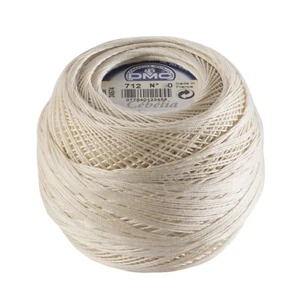 DMC Cebelia 20 in Cream #712 Combed Mercerised Crochet Cotton 50g Balls $10.95 - Picture 1 of 3