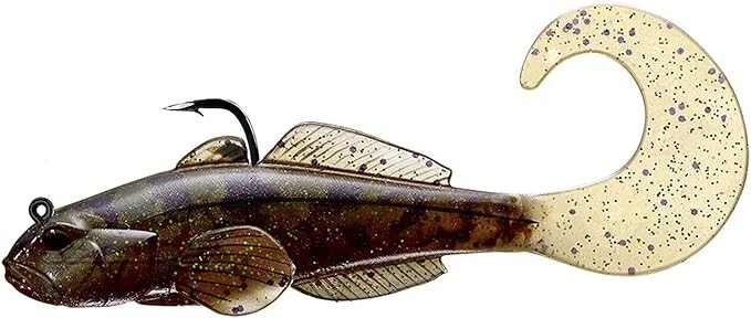 RARE Live Target (GOB90ST607) Goby SwimBait - Brown Pumpkin - Image 1 of 1