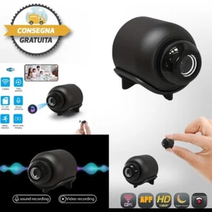 Telecamera spia WiFi microcamera infrarossi wifi mini - Foto 1 di 6